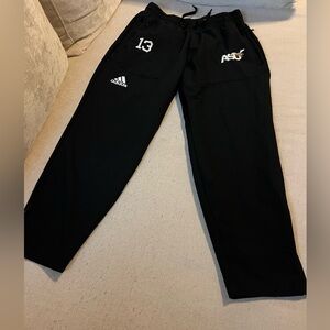 adidas Black Alabama Southern University team Athletic Pants Lucky #13